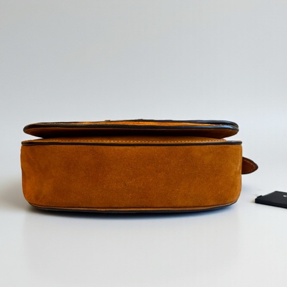 COACH 1941 Suede Western Rivet Saddle Bag 23 - Picture 10 of 15